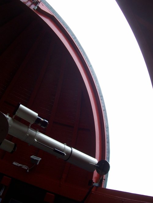 A 400-year-old observatory (the telescope is newer). How cool is that?